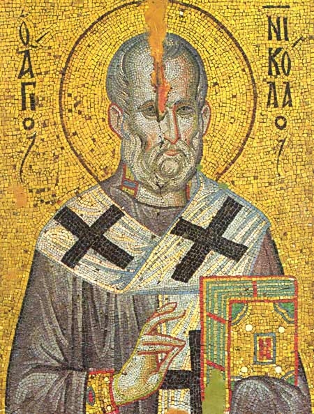 Η θαυματουργή εικόνα του Αγίου Νικολάου του Στρειδά, Μονή Σταυρονικήτα, ΄Αγιον Όρος